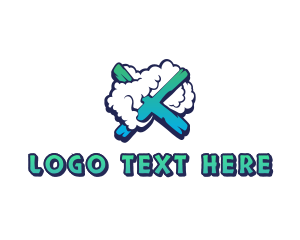 Trend - Cloud Gradient X logo design