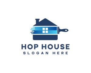 House Painting Renovation logo design