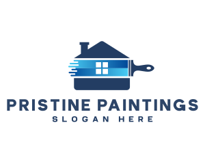 House Painting Renovation logo design