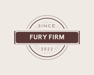 Retro Generic Firm logo design