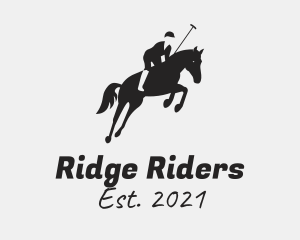 Horse Polo Sport logo design