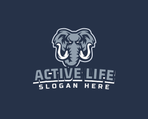 Furious Elephant Esport logo design