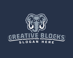 Furious Elephant Esport logo design