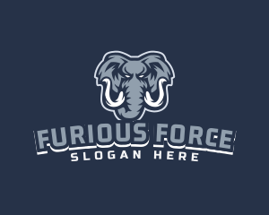 Furious Elephant Esport logo design