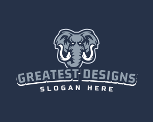 Furious Elephant Esport logo design