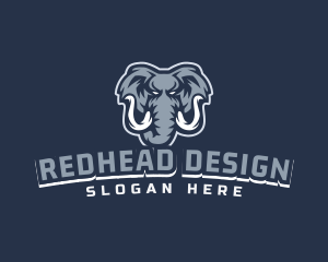 Furious Elephant Esport logo design