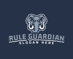 Furious Elephant Esport logo design