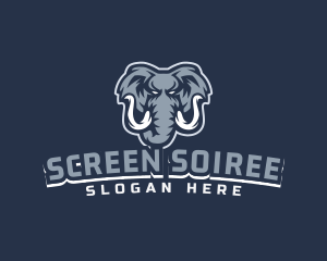 Furious Elephant Esport logo design