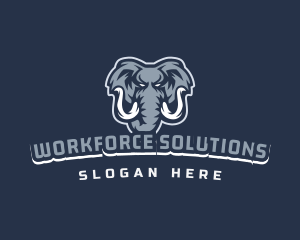 Furious Elephant Esport logo design