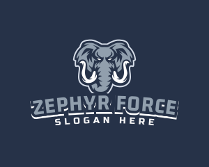 Furious Elephant Esport logo design