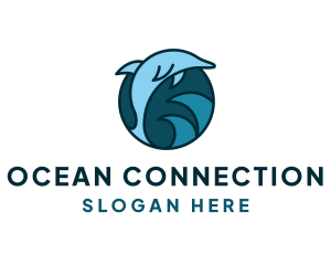 Blue Ocean Dolphin logo