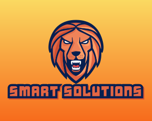 Angry Lion Varsity logo design