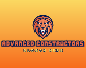 Angry Lion Varsity logo design