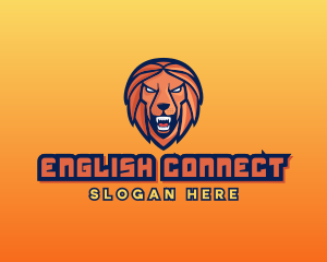 Angry Lion Varsity logo design