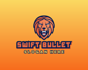 Angry Lion Varsity logo design