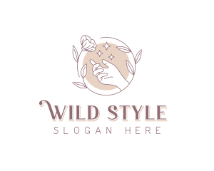 Floral Styling Beauty logo design