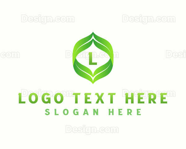 Leaf Organic Herb Logo