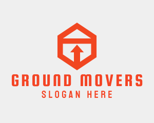 Arrow Logistics Movers logo design