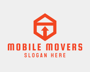 Arrow Logistics Movers logo design