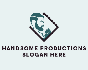 Hipster Man Pub  logo
