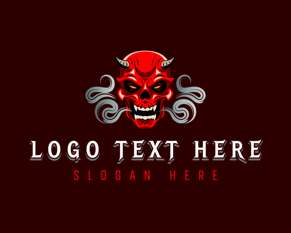 Devil logo example 4