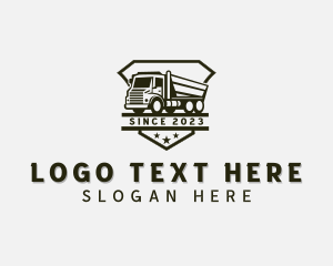 Construction Delivery Truck logo