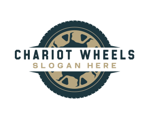 Automotive Tire Wheels logo design