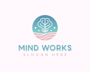 Mind Wellness Mental Health logo design