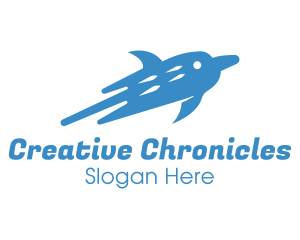 Blue Dolphin Aquarium logo design