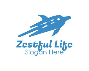 Blue Dolphin Aquarium logo design
