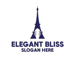 Blue Eiffel Guitar logo