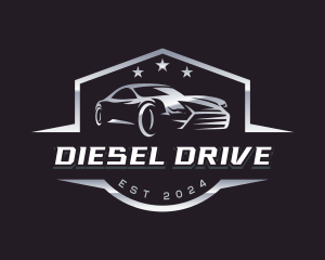 Car Driving Automotive logo design