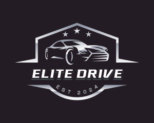 Car Driving Automotive logo design