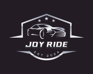 Car Driving Automotive logo design