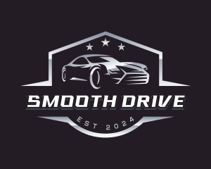 Car Driving Automotive logo design