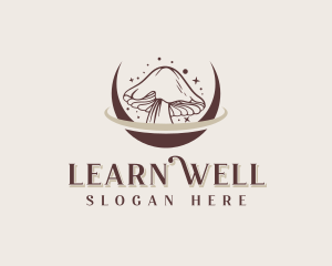 Mushroom Holistic Wellness logo design