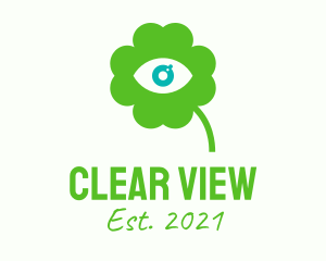 Clover Leaf Eye  logo design