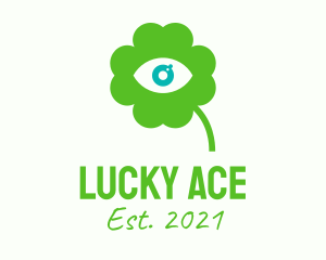 Clover Leaf Eye  logo design