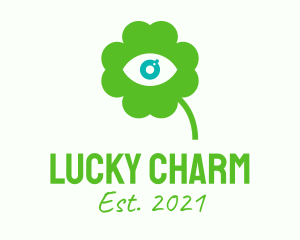 Clover Leaf Eye  logo design