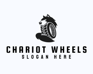 Wheel Wolf Automotive logo design