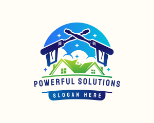 Home Pressure Washer logo design