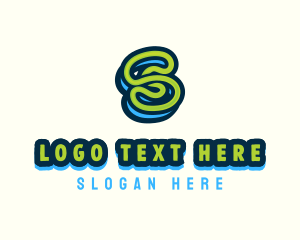 Toy String Letter S logo