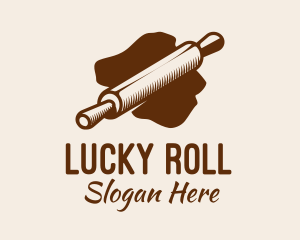 Pastry Rolling Pin logo design