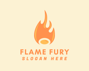 Fire Heat Energy logo design