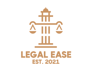 Legal Scales Pillar logo