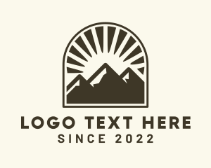 Mountain Tourist Spot logo