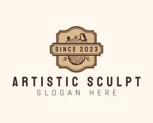 Wooden Planer Log logo design