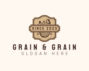 Wooden Planer Log logo