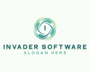 AI Technology Software logo design