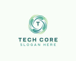 AI Technology Software logo design